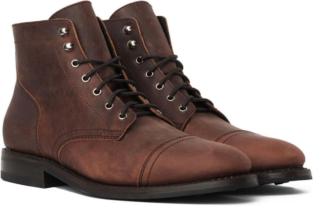 Men's Lace-Up Ankle Boots Classic Casual Footwear