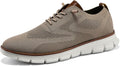 Men's lightweight lace-up business-casual sneakers