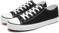 Men's Low Top Canvas Sneakers Classic Casual Shoes