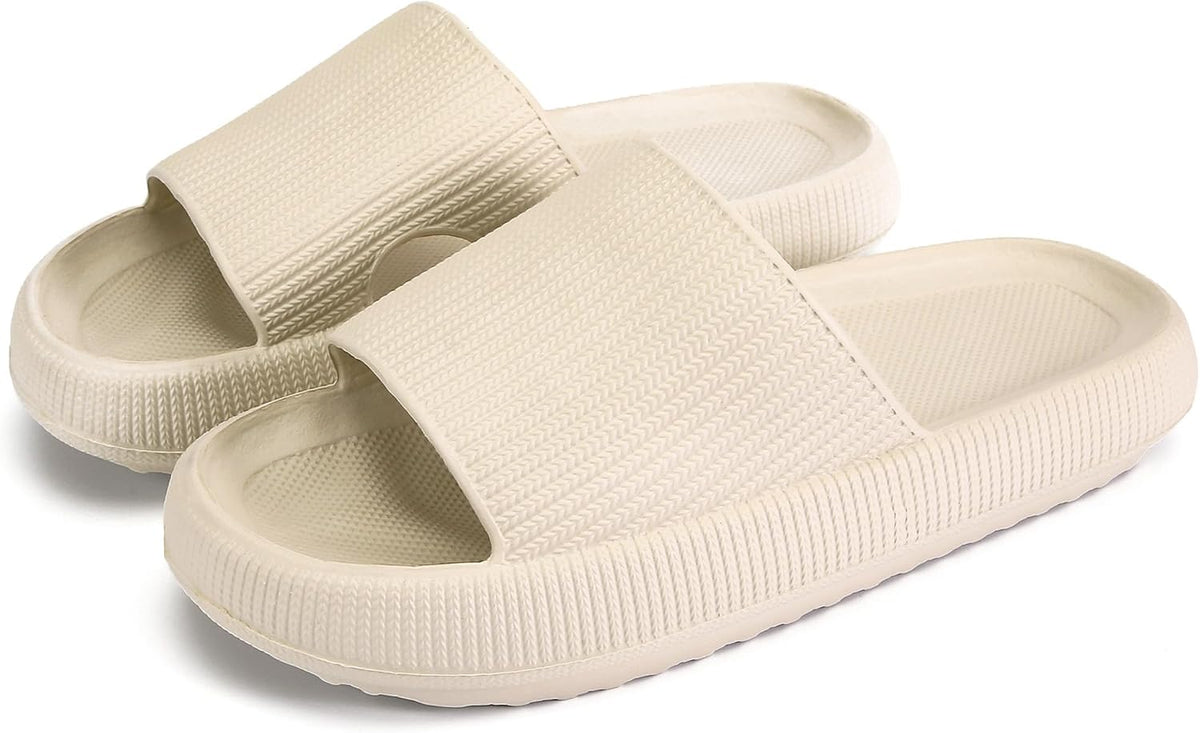 Unisex Pillow House Slippers Lightweight Indoor Bathroom Sandals