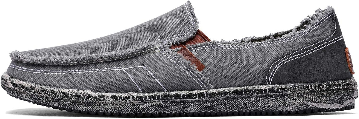 Men's Classic Canvas Slip-On Sneakers Casual Fashion Shoes