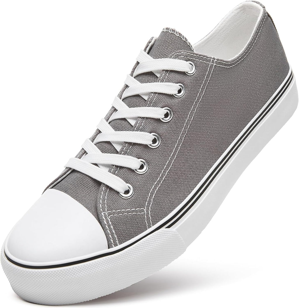 Men's Classic Low Top Canvas Sneakers Casual Fashion Shoes