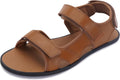 Men's Barefoot Sandals Zero Drop Outdoor Shoes with Protective Rubber Sole